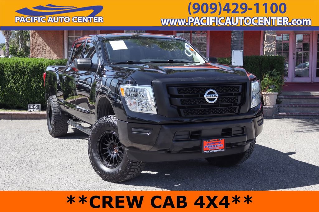 Used 2021 Nissan Titan S w/ HD Front GAWR Package AWD/4WD image 1