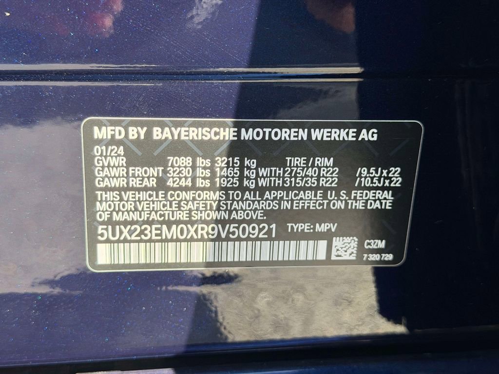 Used 2024 BMW X7 xDrive40i w/ Executive Package AWD/4WD image 18