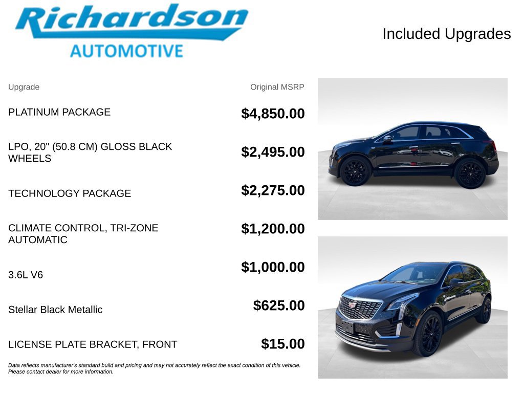 Used 2023 Cadillac XT5 Premium Luxury w/ Platinum Package AWD/4WD image 7