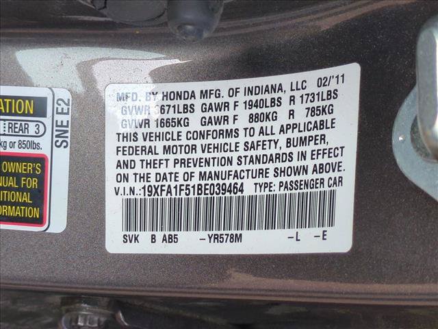Used 2011 Honda Civic LX image 14