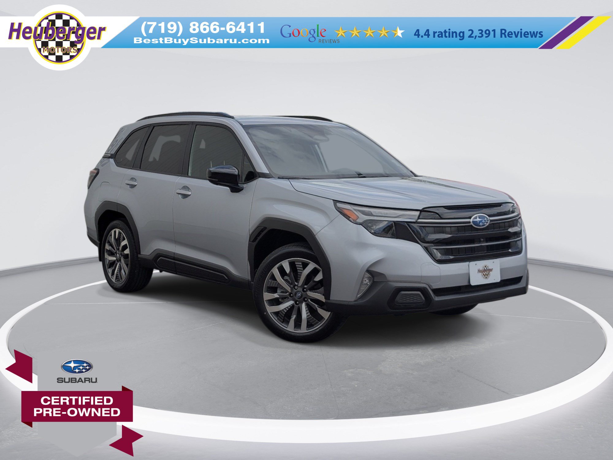Certified 2025 Subaru Forester Touring w/ Protection Package AWD/4WD video 1