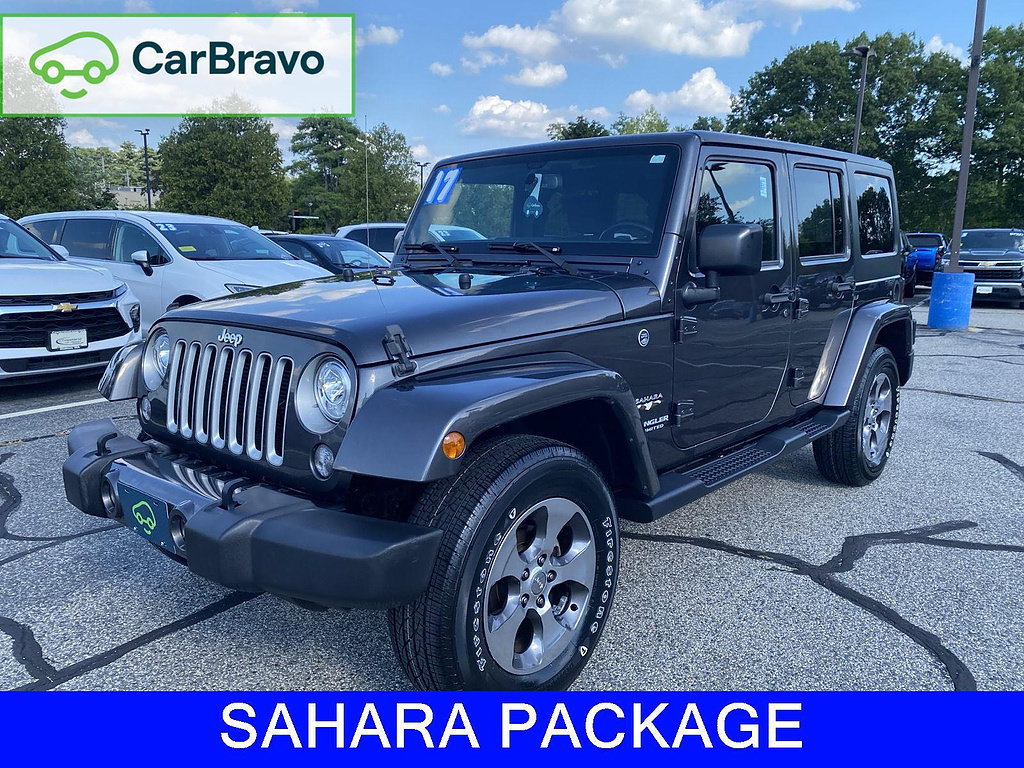 Used 2017 Jeep Wrangler Unlimited Sahara w/ Connectivity Group