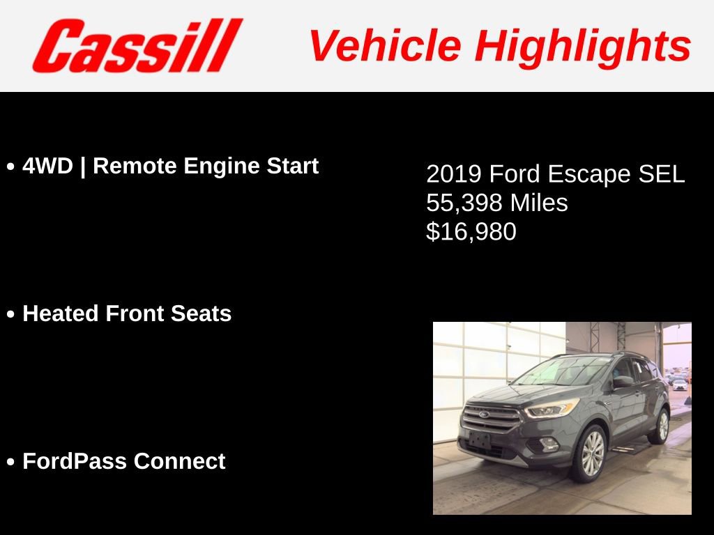 Used 2019 Ford Escape SEL image 3
