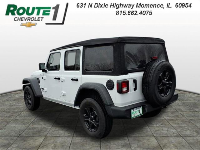 Used 2021 Jeep Wrangler Unlimited Sport AWD/4WD image 3
