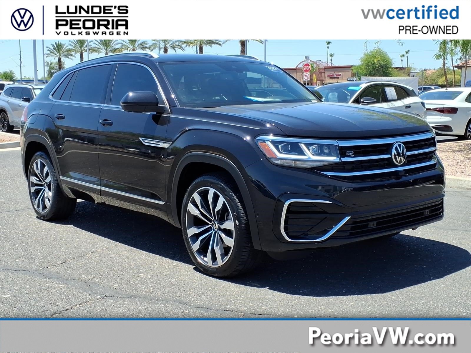 Certified 2022 Volkswagen Atlas Cross Sport SEL Premium R-Line AWD/4WD image 1