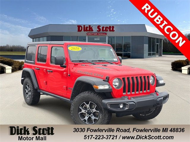 Used 2018 Jeep Wrangler Unlimited Rubicon