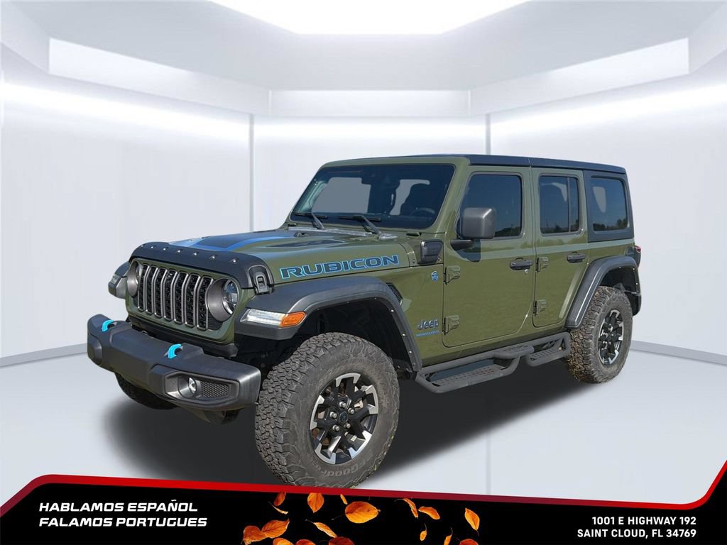 Used 2024 Jeep Wrangler Unlimited Rubicon 4xe w/ Technology Group AWD/4WD video 2