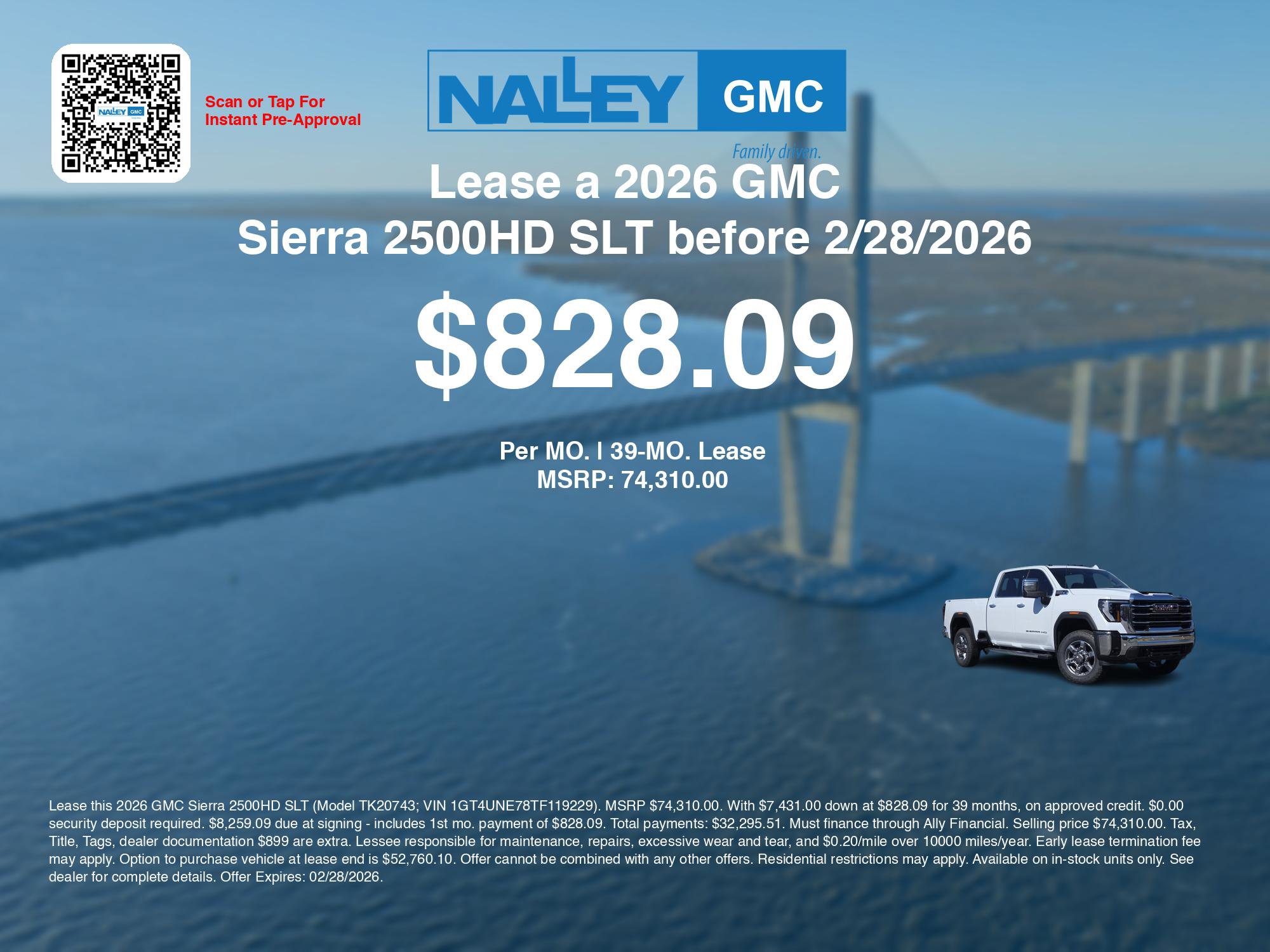 New 2026 GMC Sierra 2500 SLT w/ SLT Premium Package image 3
