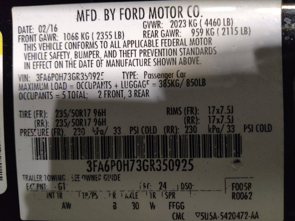 Used 2016 Ford Fusion SE FWD image 33