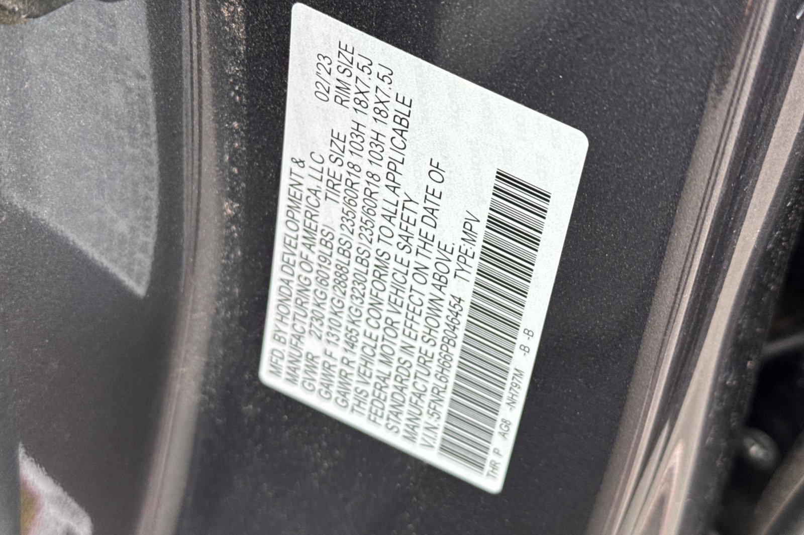 Used 2023 Honda Odyssey EX-L image 56