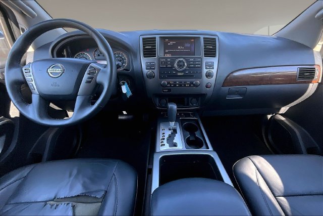 Used 2015 Nissan Armada Platinum w/ 2nd Row Captain Seat Package RWD image 7