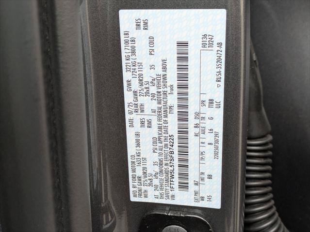 New 2025 Ford F150 Lariat w/ Equipment Group 502A High AWD/4WD image 22