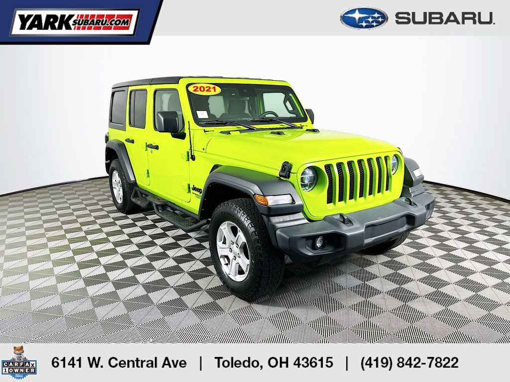 Used 2021 Jeep Wrangler Unlimited Sport AWD/4WD 360° Tour