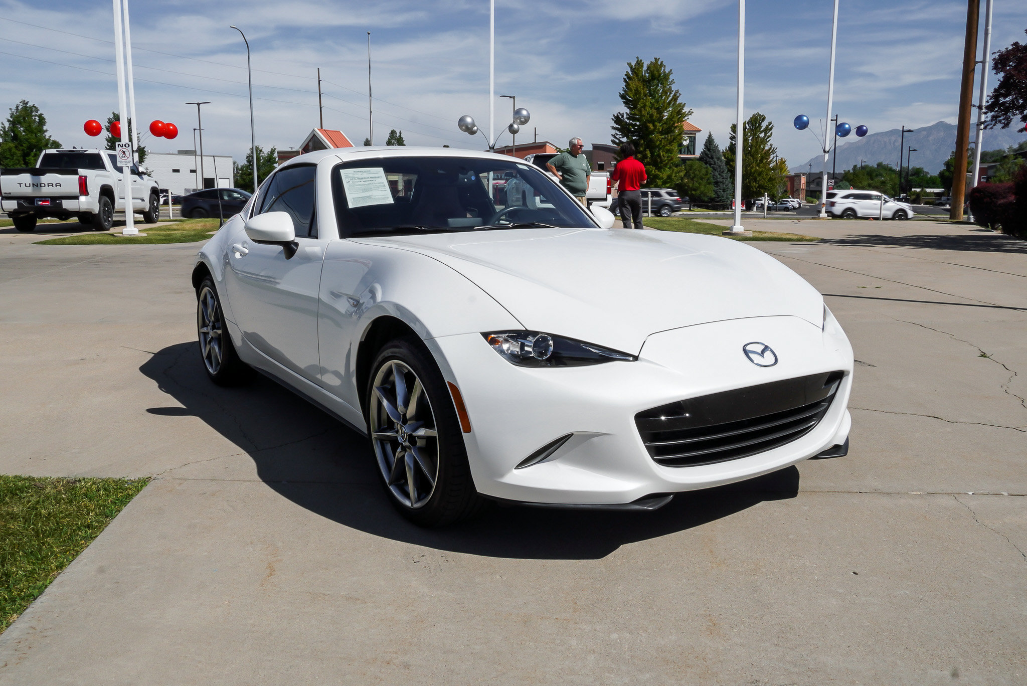 Used 2022 MAZDA MX-5 Miata RF Grand Touring w/ Weather Package RWD image 2