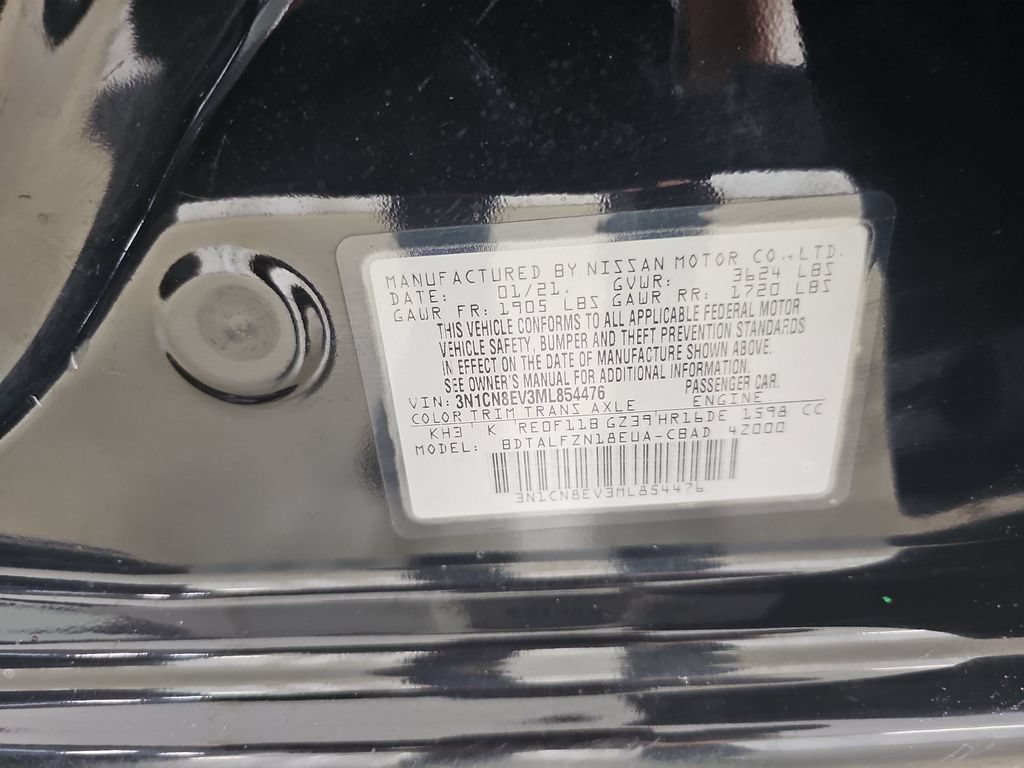 Used 2021 Nissan Versa SV FWD image 40