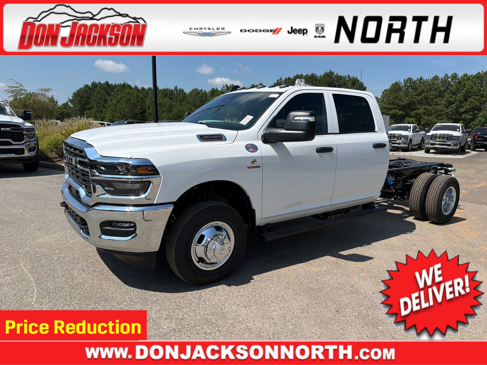 New 2027 RAM 3500 Tradesman w/ Chrome Appearance Group A