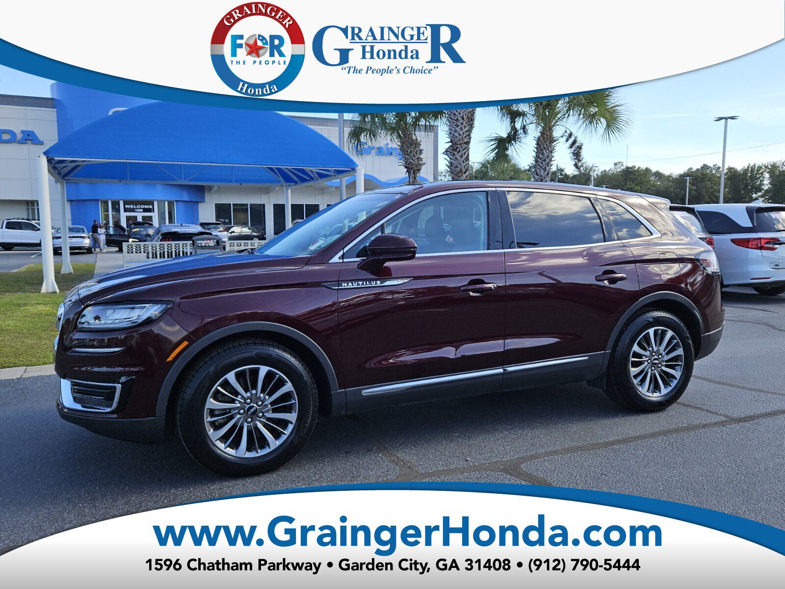 Used 2019 Lincoln Nautilus Select w/ Cargo Utility Package