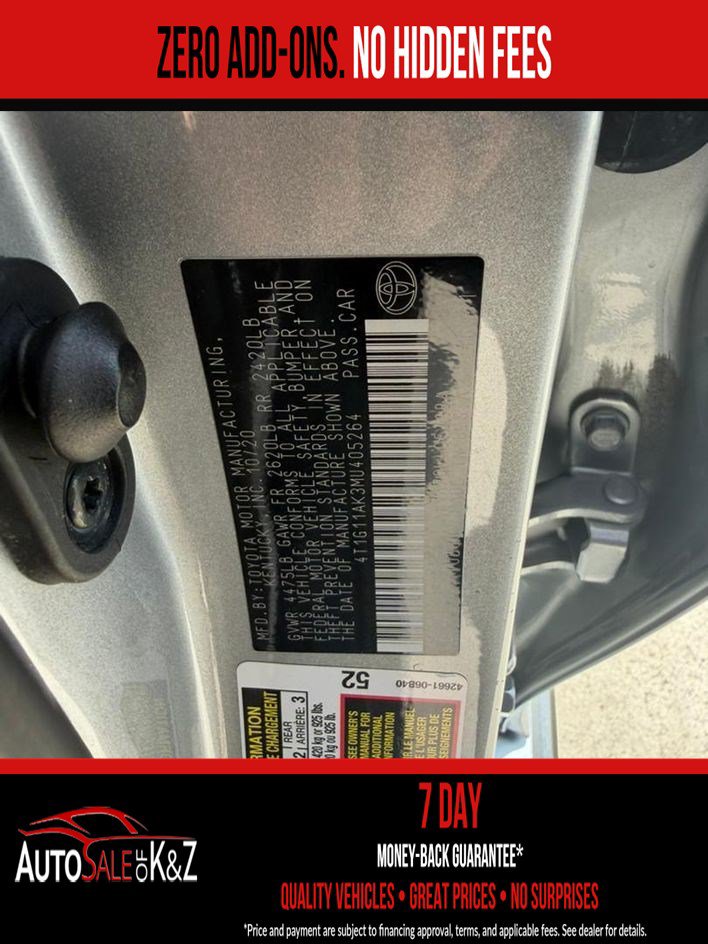 Used 2021 Toyota Camry SE FWD image 33