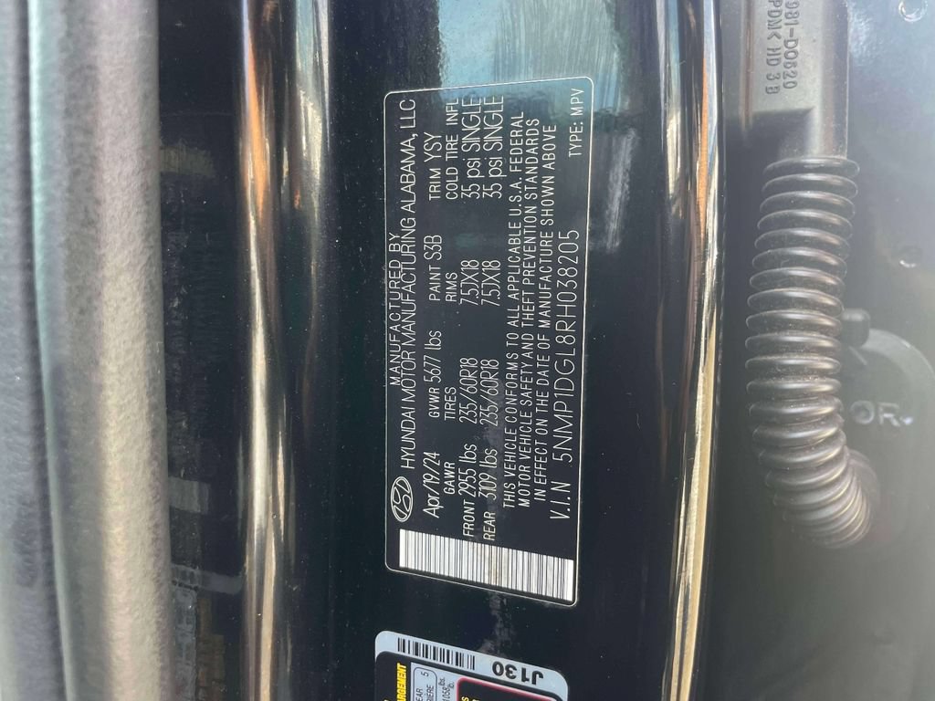 Certified 2024 Hyundai Santa Fe SE AWD/4WD image 18