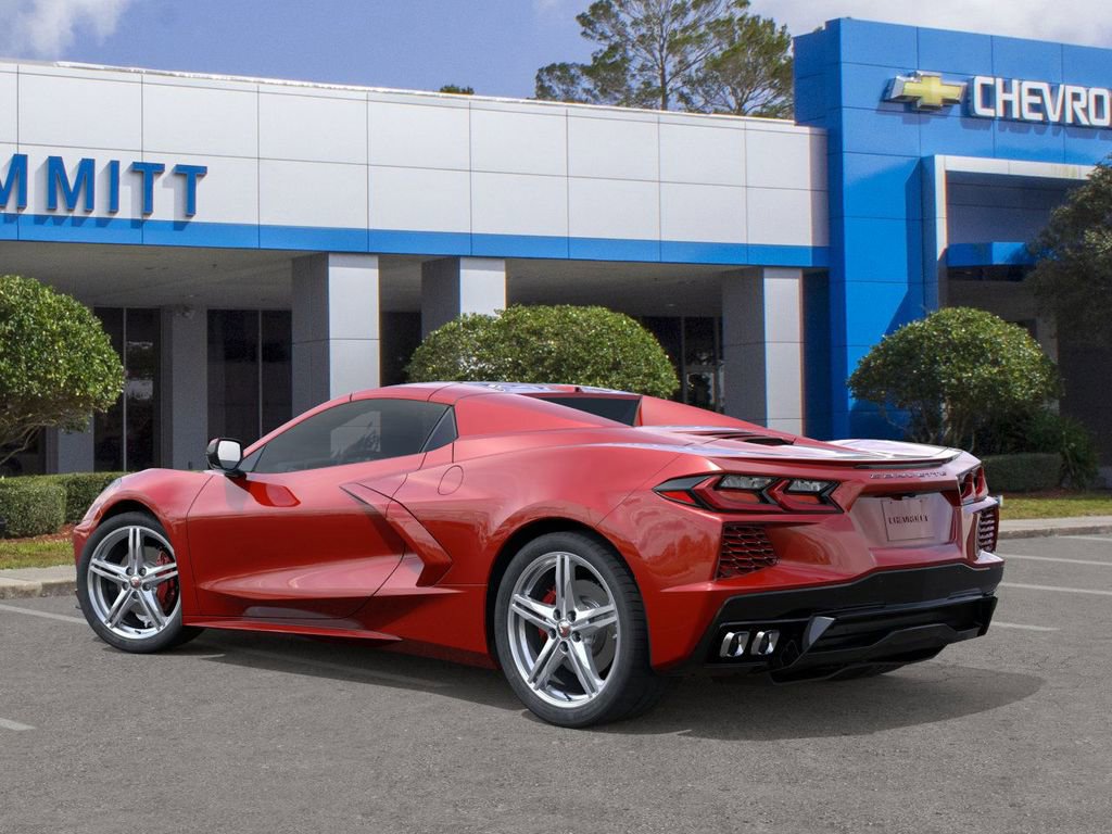 New 2026 Chevrolet Corvette 2LT Convertible w/ Chrome Exterior Badge Package image 3