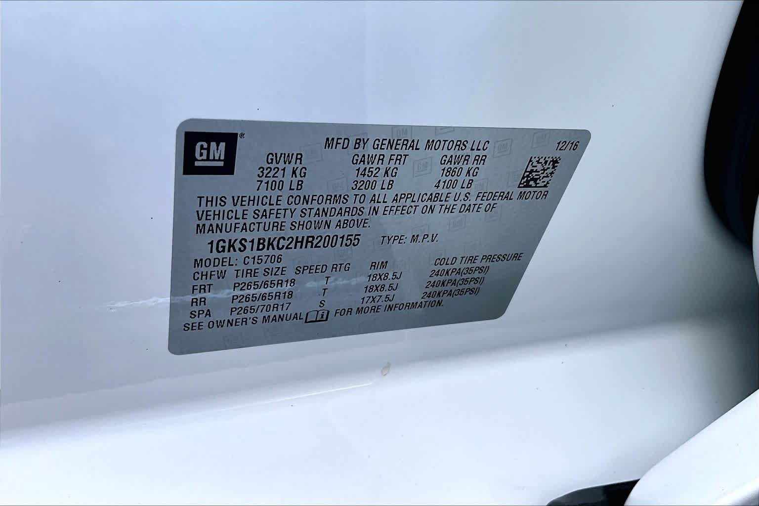 Used 2017 GMC Yukon SLT RWD image 32