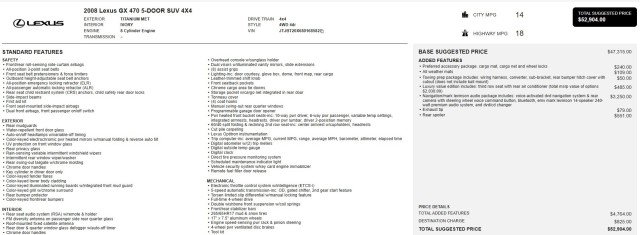 Used 2008 Lexus GX 470 image 2