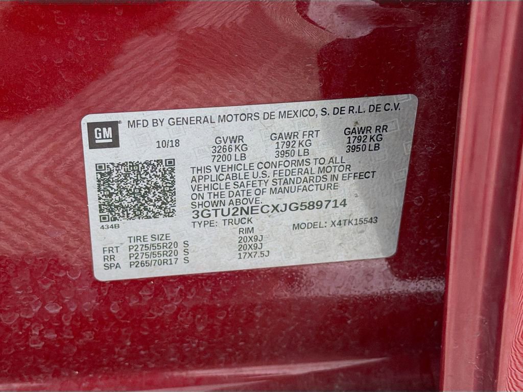 Used 2018 GMC Sierra 1500 SLT w/ Texas SLT Premium Package AWD/4WD image 35