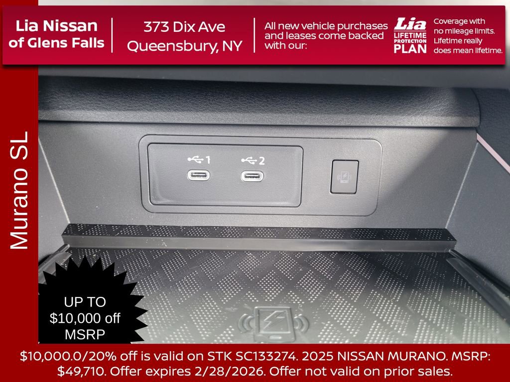 New 2025 Nissan Murano SL w/ Cargo Package image 25