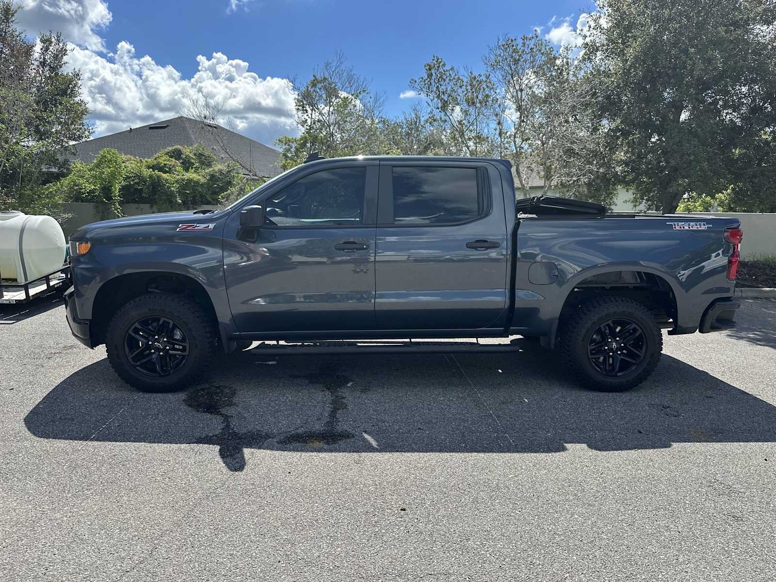 Certified 2021 Chevrolet Silverado 1500 Custom Trail Boss w/ Safety Confidence Package AWD/4WD image 3