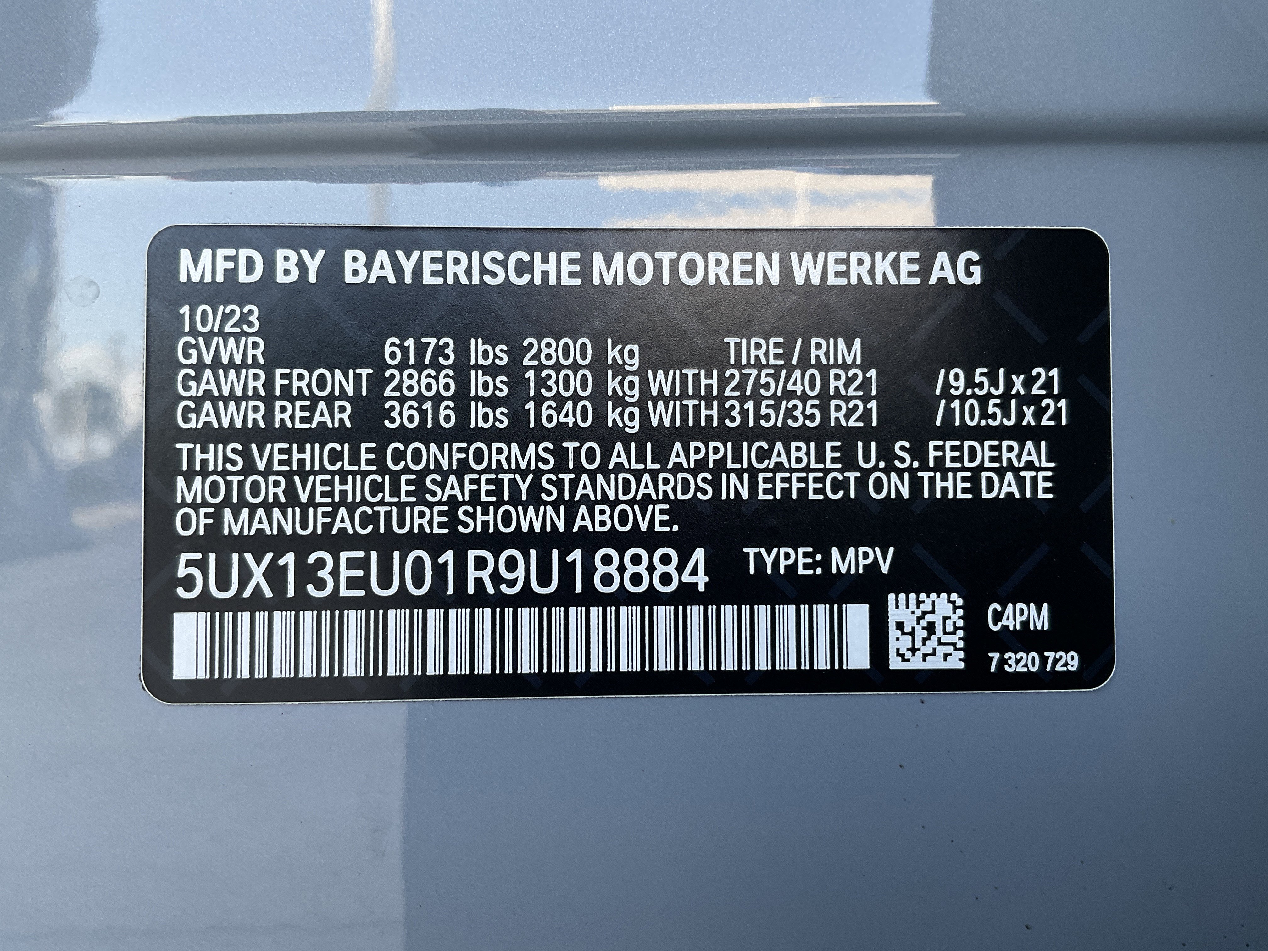 Certified 2024 BMW X5 sDrive40i w/ M Sport Package image 38