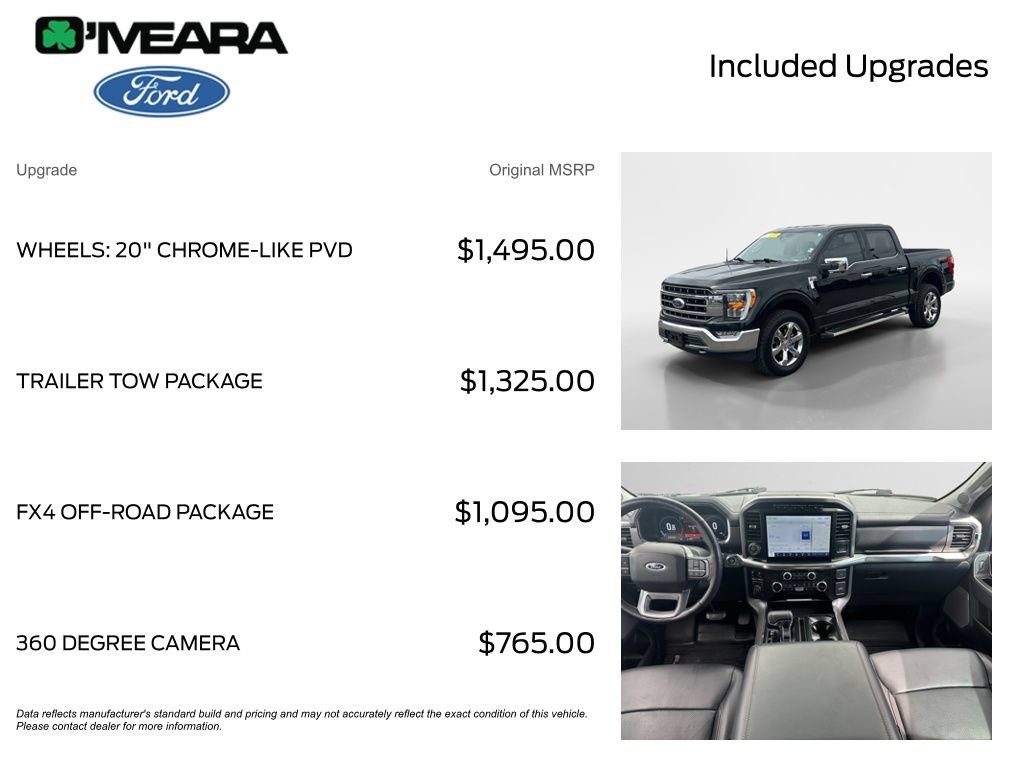 Used 2023 Ford F150 Lariat w/ Trailer Tow Package AWD/4WD image 4