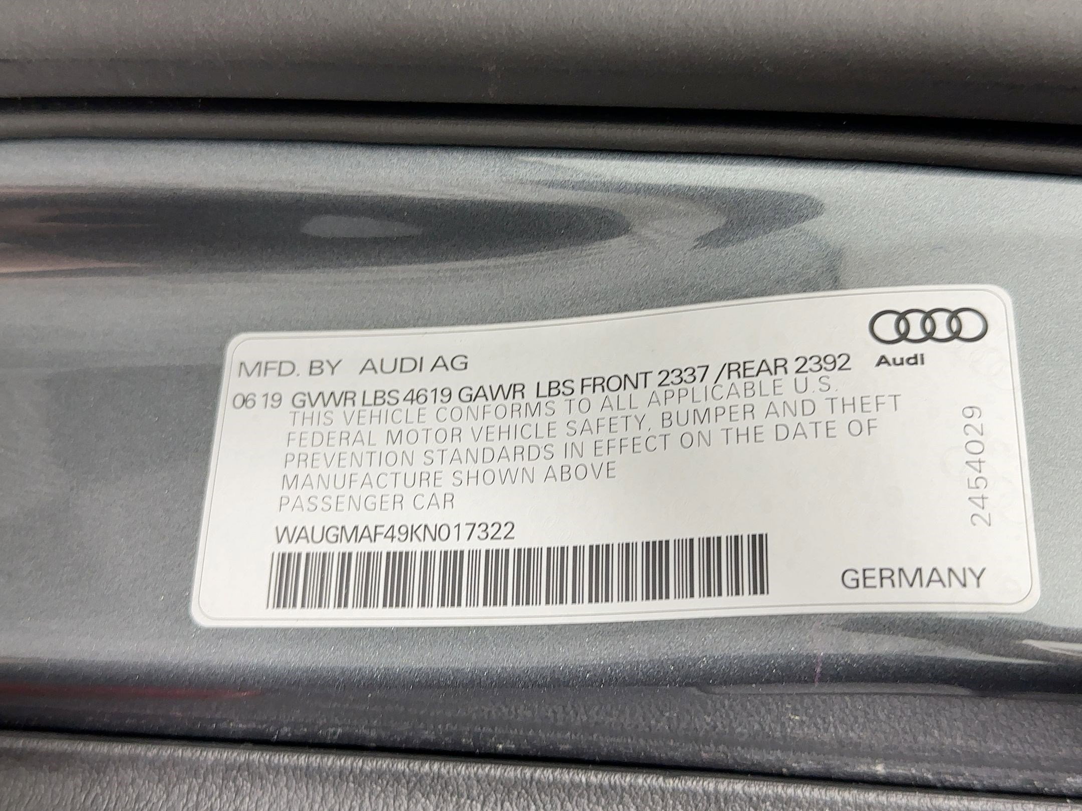 Used 2019 Audi A4 2.0T Premium image 15