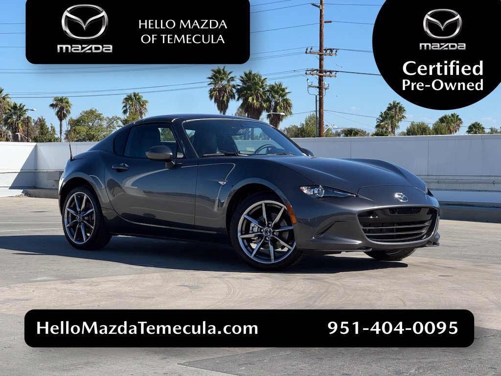 Certified 2021 MAZDA MX-5 Miata RF Grand Touring