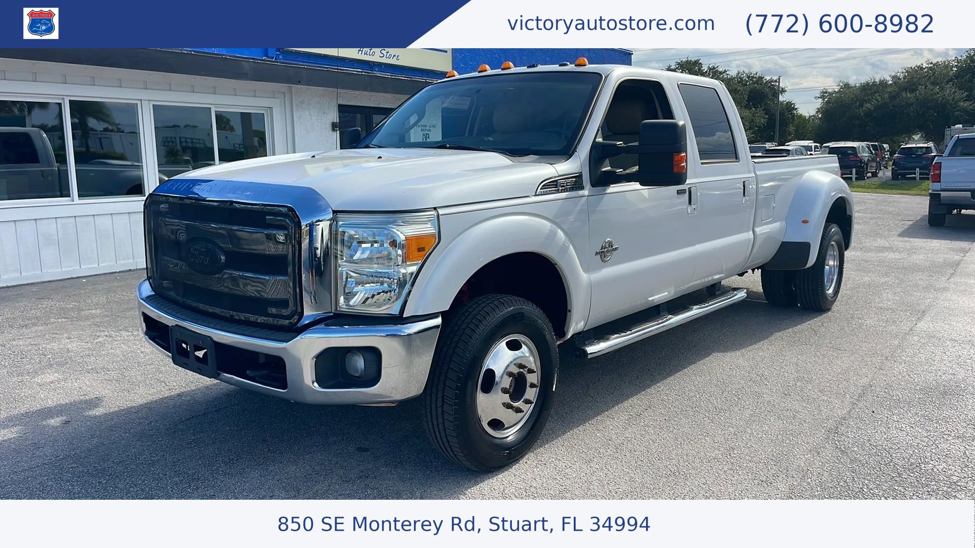 Used 2015 Ford F350 Lariat w/ Lariat Ultimate Package AWD/4WD image 3