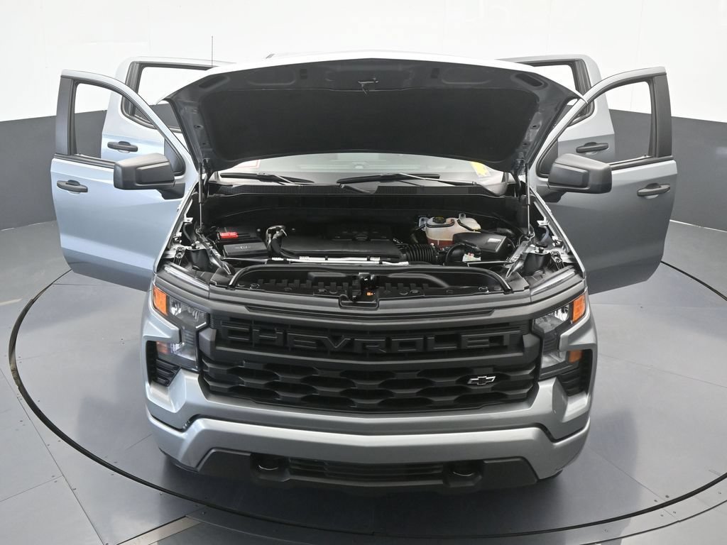 Used 2025 Chevrolet Silverado 1500 Custom w/ Turbomax Blackout Package RWD image 64