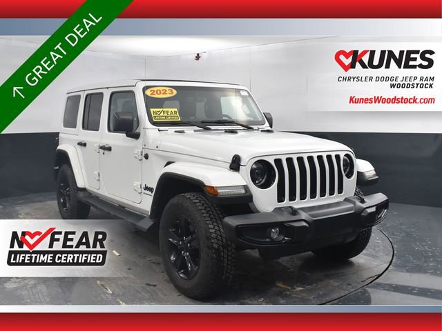 Used 2023 Jeep Wrangler Altitude image 1