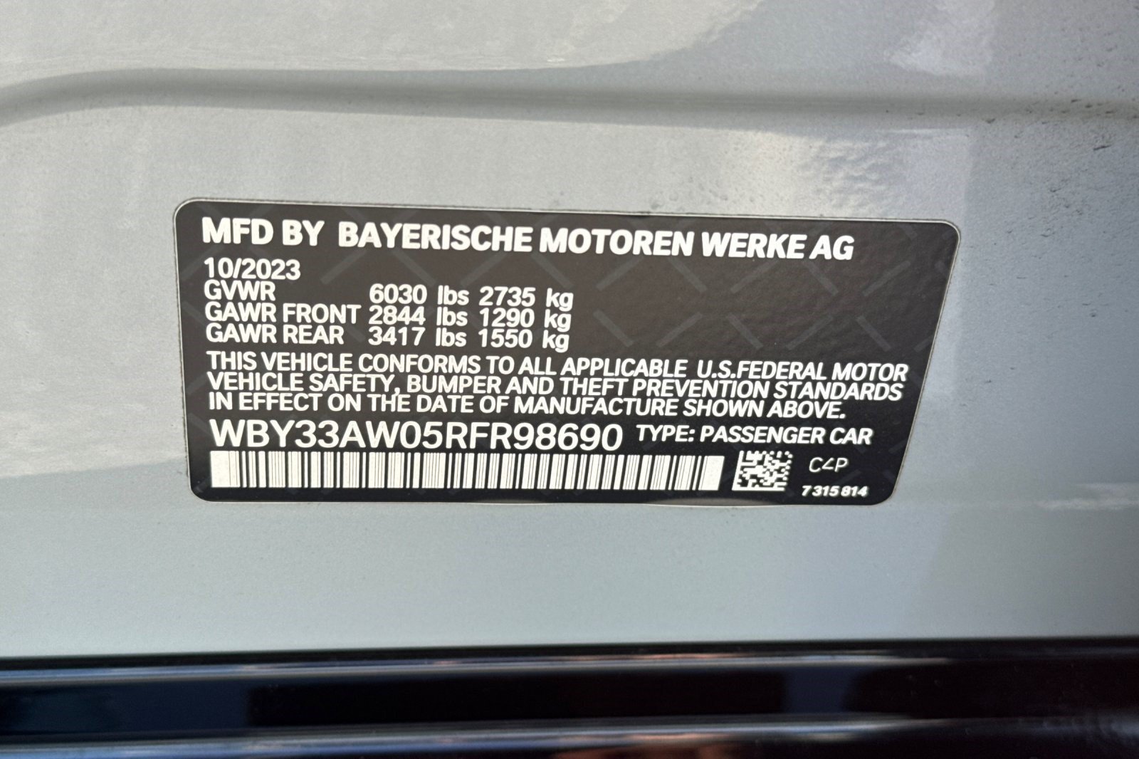Certified 2024 BMW i4 M50 AWD/4WD image 29