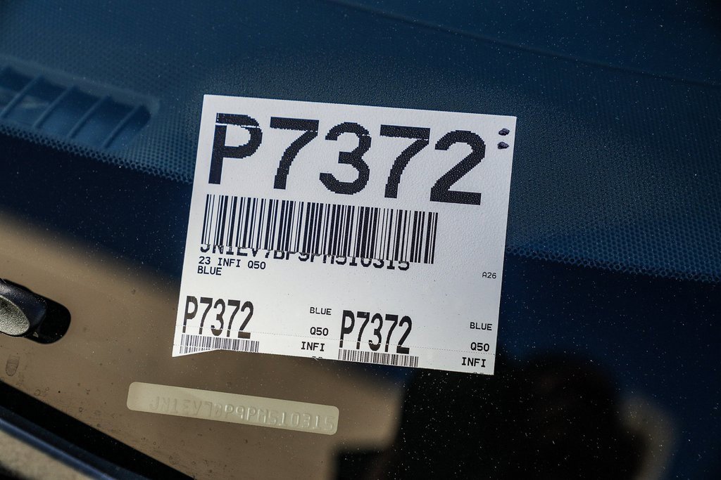 Certified 2023 INFINITI Q50 Luxe w/ Cargo Package image 29