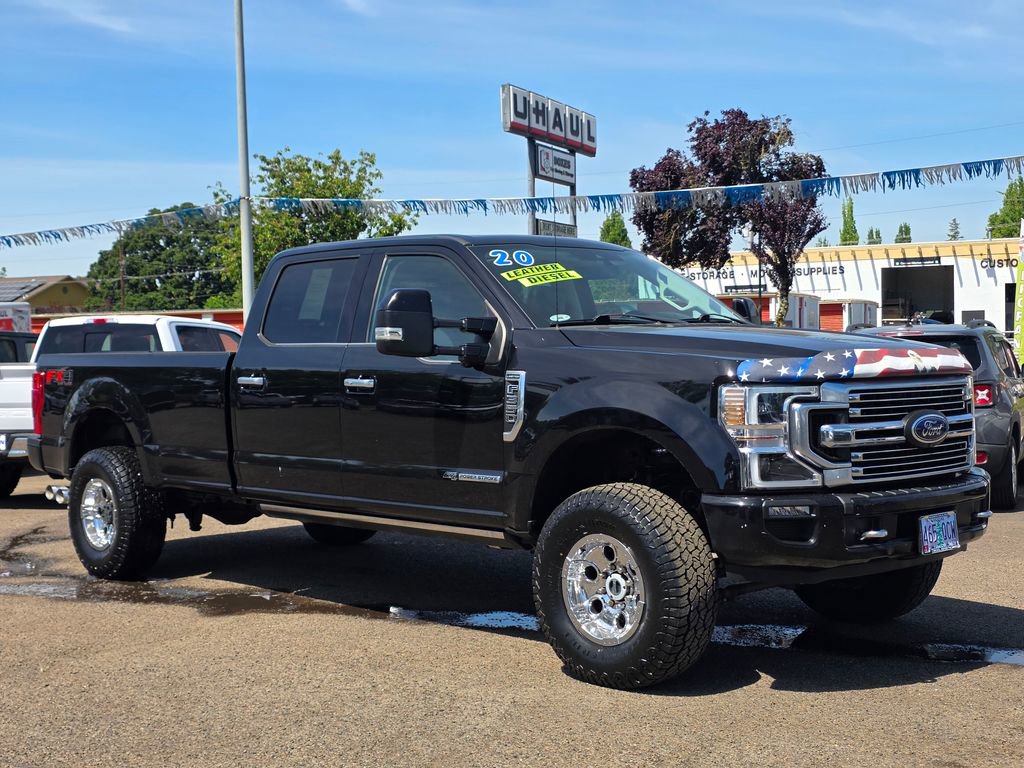 Used 2020 Ford F350 Limited w/ FX4 Off-Road Package AWD/4WD image 38