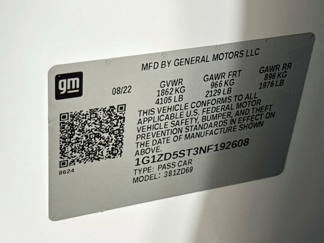 Used 2022 Chevrolet Malibu LT w/ Leather Package FWD image 33