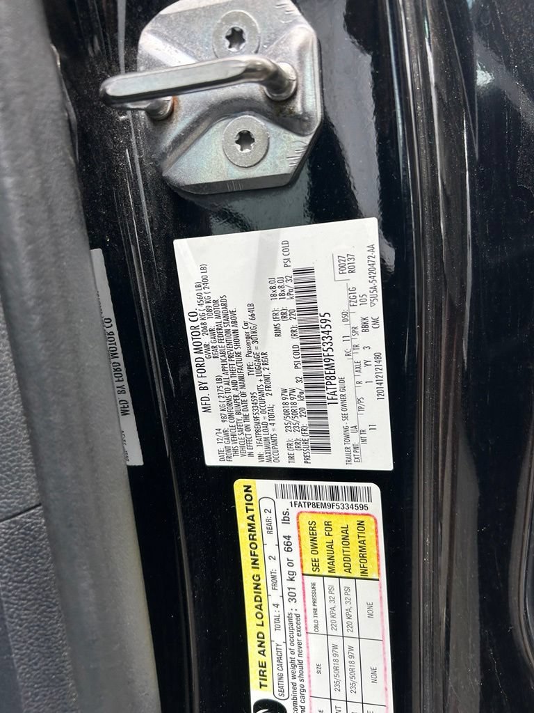 Used 2015 Ford Mustang Convertible w/ Equipment Group 051A RWD image 13