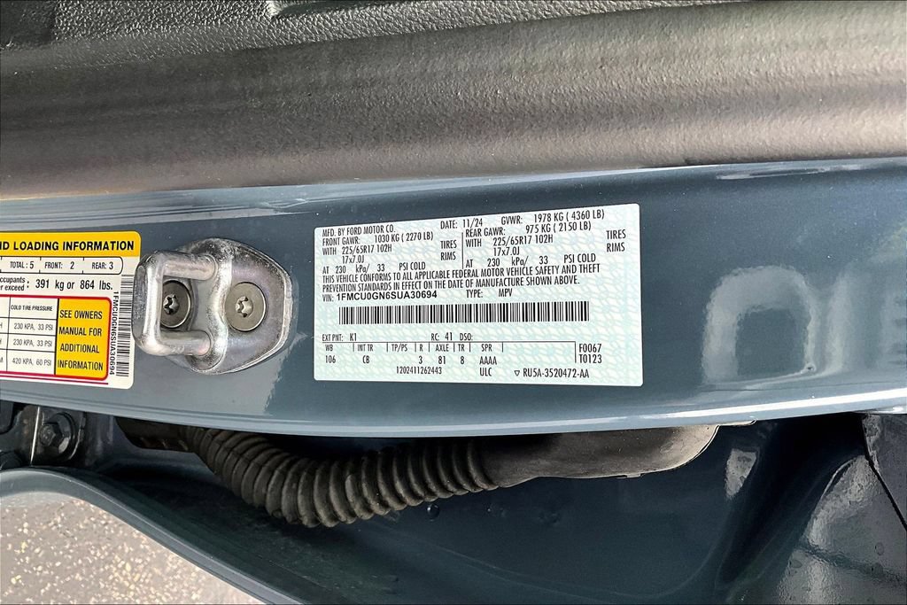 Used 2025 Ford Escape Active w/ Cold Weather Package FWD image 19