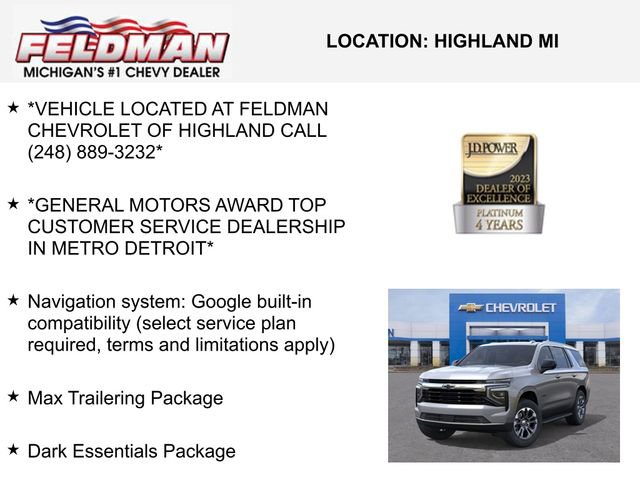 New 2026 Chevrolet Tahoe LS w/ LPO, Dark Essentials Package image 3