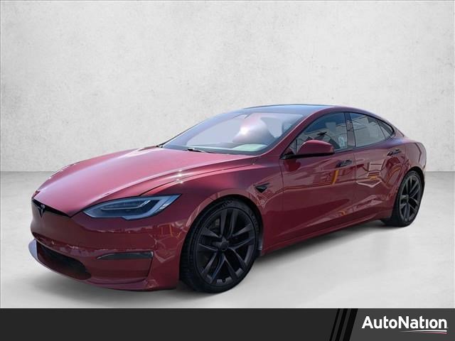 Used 2021 Tesla Model S Plaid AWD/4WD image 1