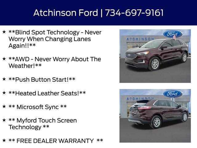 Certified 2024 Ford Edge SEL w/ Convenience Package image 8