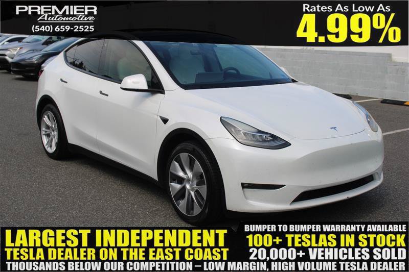 Used 2021 Tesla Model Y Long Range AWD/4WD image 1