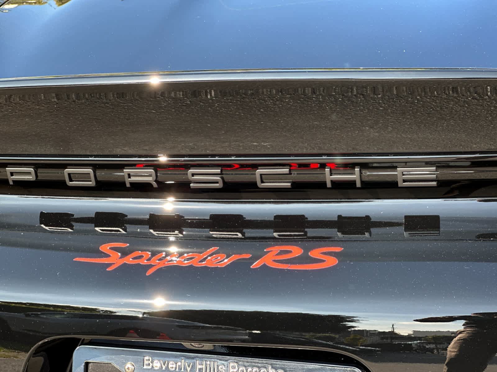 Certified 2025 Porsche 718 Boxster Spyder RS RWD image 28