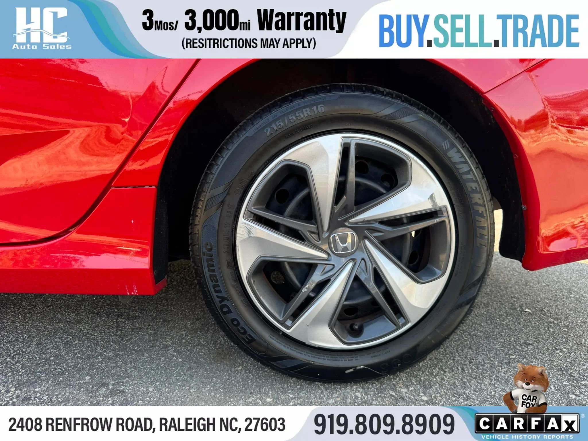 Used 2020 Honda Civic LX image 10
