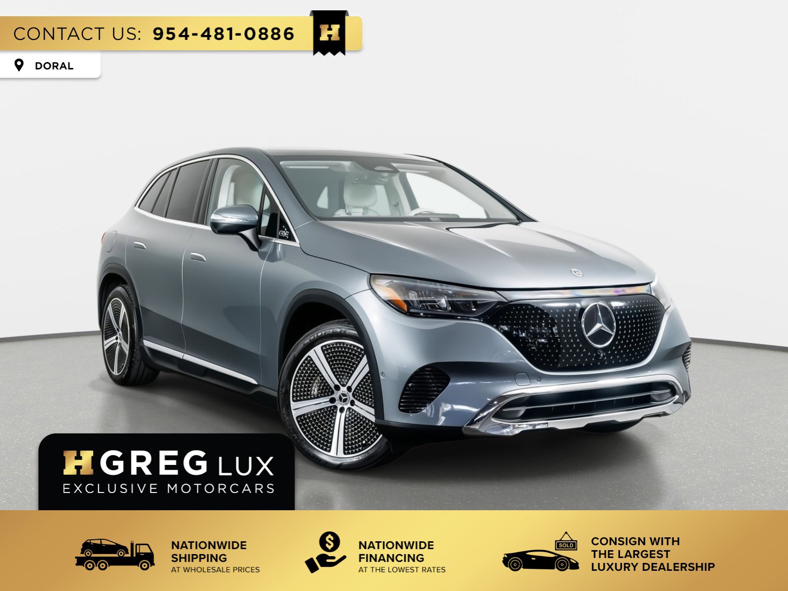 Used 2023 Mercedes-Benz EQE 350+ 4MATIC SUV image 1