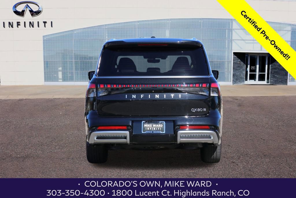 Certified 2025 INFINITI QX80 Sensory image 4